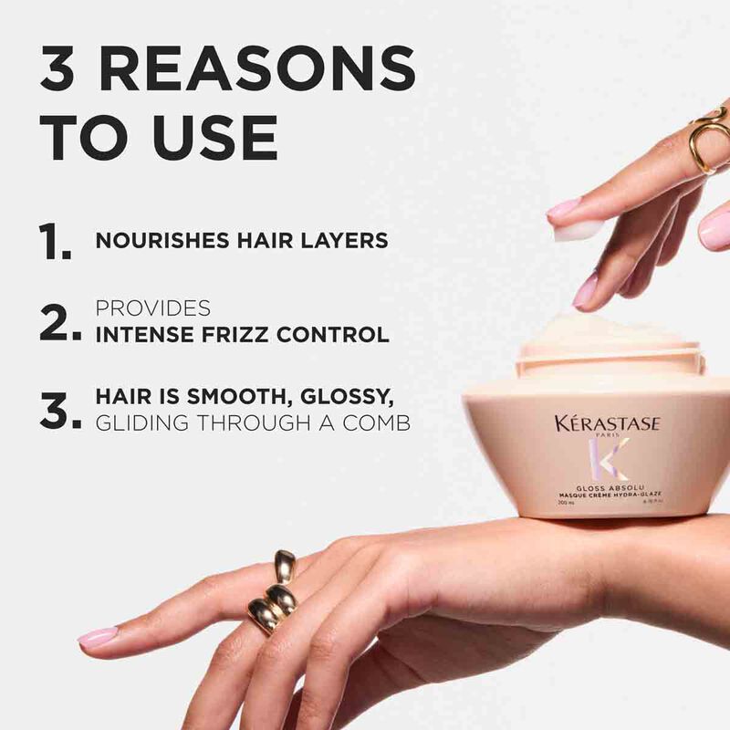 kerastase gloss aboslu masque creme hydraglaze