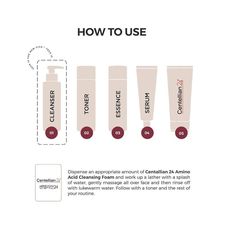 centellian 24 madeca amino acid cleansing foam