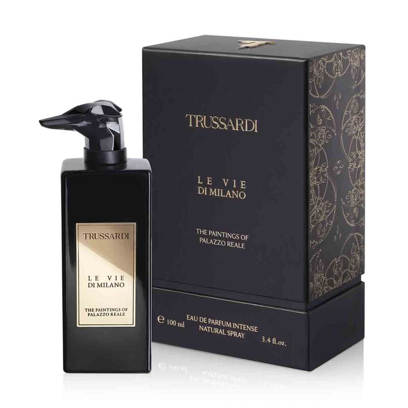 trussardi le vie di milano the paintings of palazzo reale eau de parfum intense 100ml