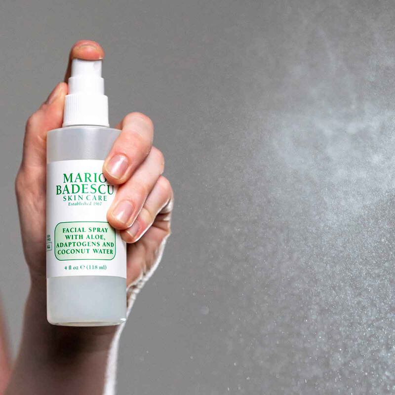 mario badescu facial spray with aloe, adaptogens and coconut