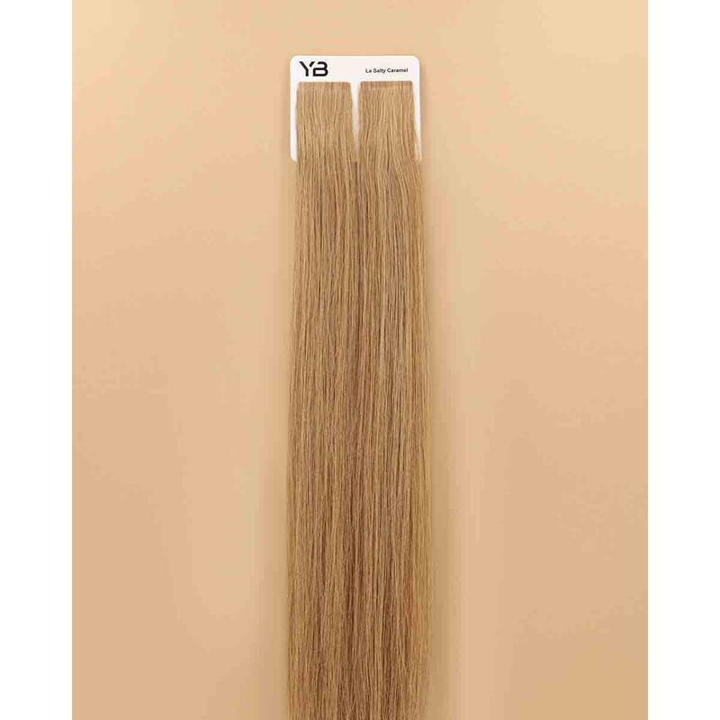 youmi beauty extensions shade la salty caramel tape in