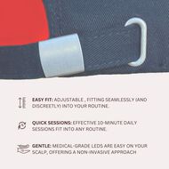 Visispec Hair Boost LED Hat faces visispec hair boost led hat