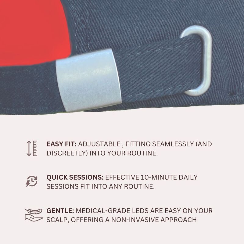 solaris laboratories ny visispec hair boost led hat