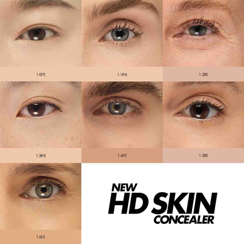 make up for ever hd skin concealer