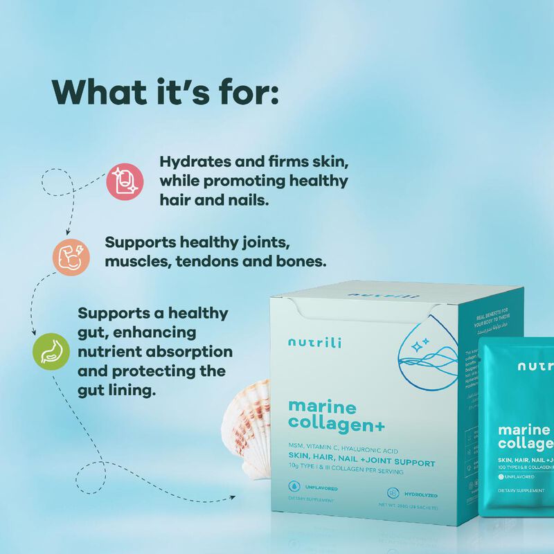 nutrili marine collagen+ 24 servingsunflavored