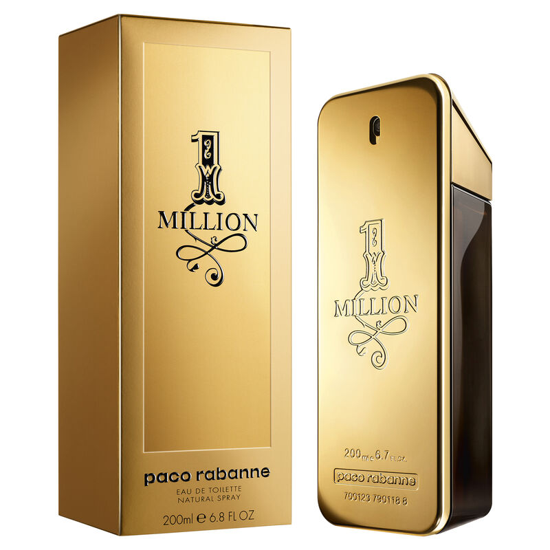 rabanne one million, eau de toilette, 200ml