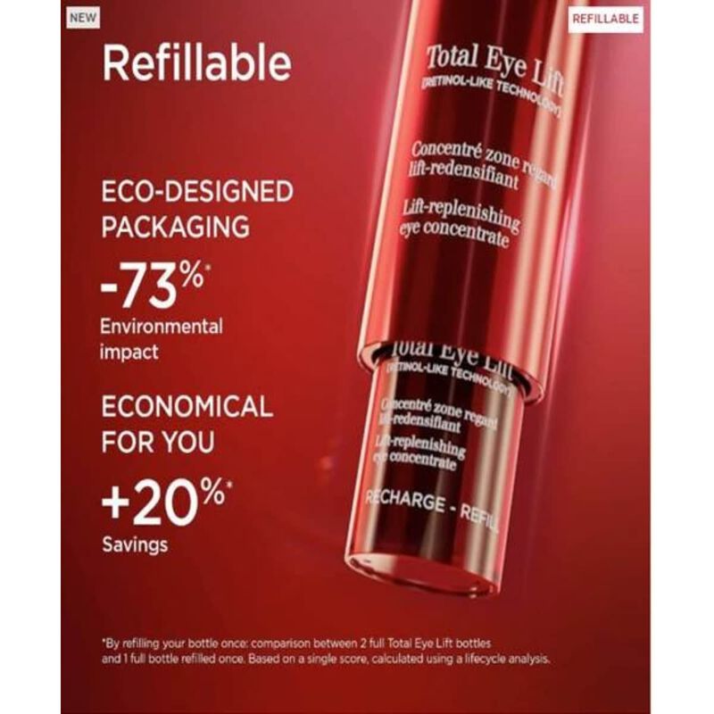clarins total eye lift refill  retinol