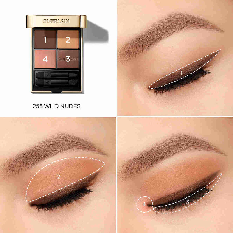 guerlain guerlain ombres g eyeshadow quad