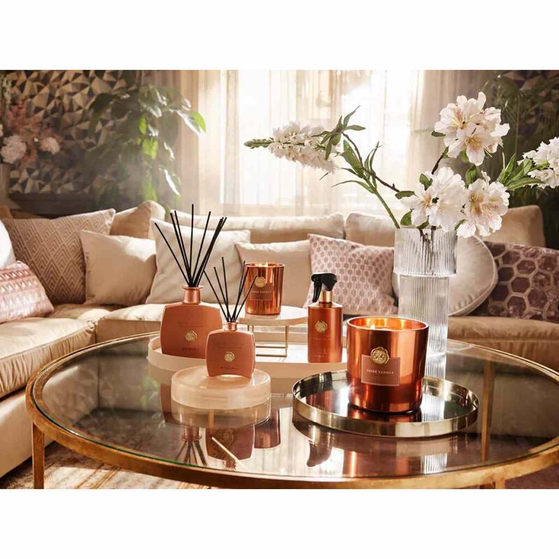 rituals suede vanilla scented candle 360g