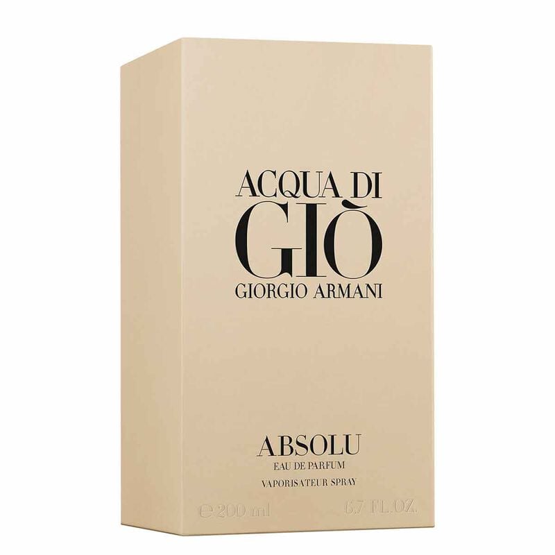armani beauty acqua di gio absolu for men eau de parfum 200ml