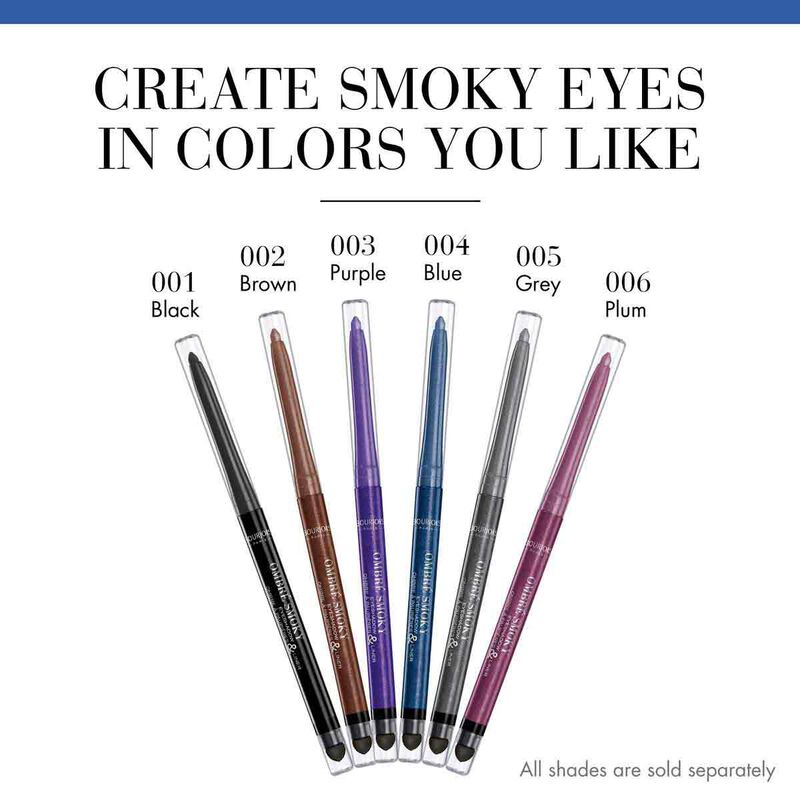bourjois ombre smoky eyeshadow and liner