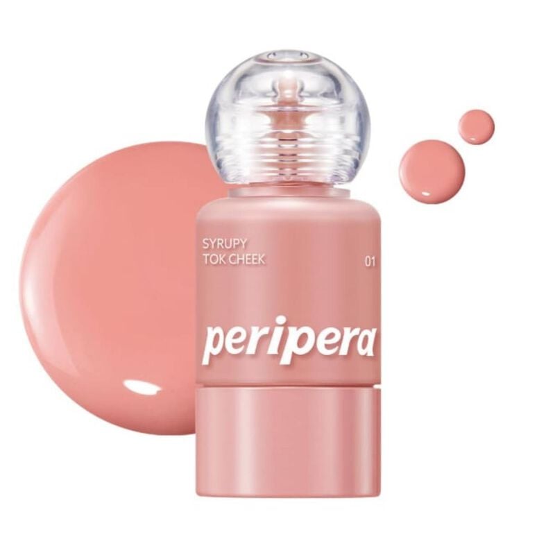 peripera syrupy tok cheek 001 light peach