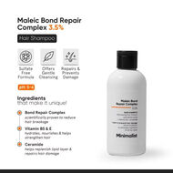 Maleic Bond Repair Complex 3.5% Hair Shampoo faces maleic bond repair complex 3 5 hair shampoo
