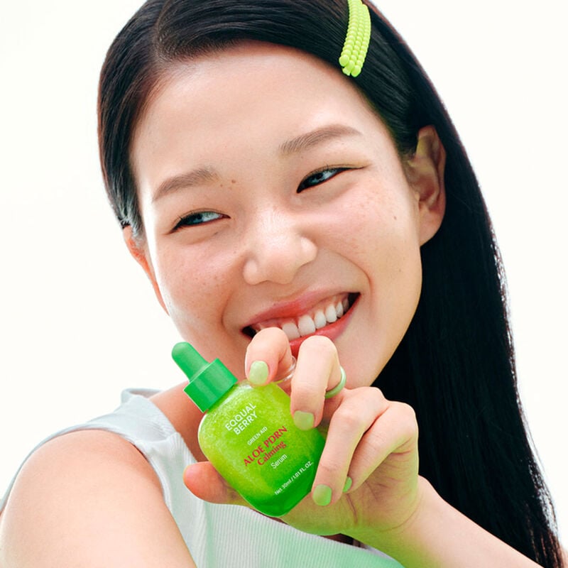 eqqualberry aloe pdrn calming serum