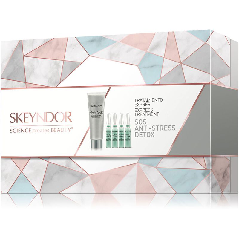 skeyndor express mymask anti stress detox kit