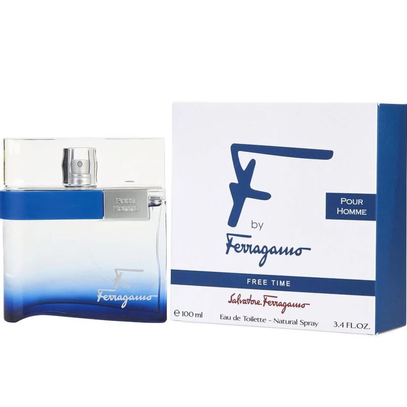 salvatore ferragamo free time men edt 100ml