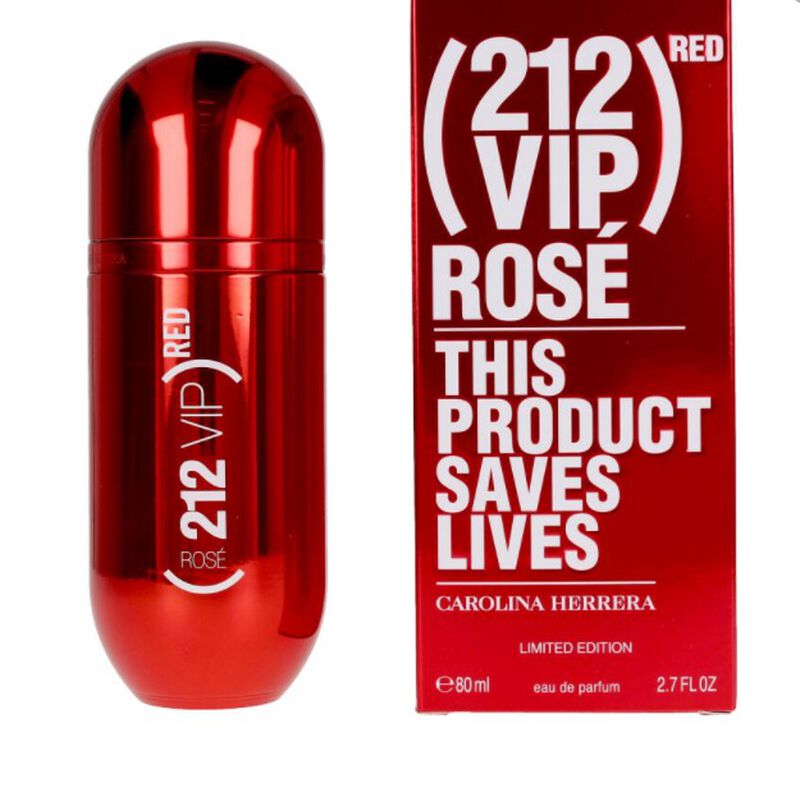 carolina herrera 212 vip rose red limited edition eau de parfum 80ml