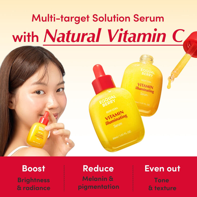 eqqualberry vitamin illuminating serum