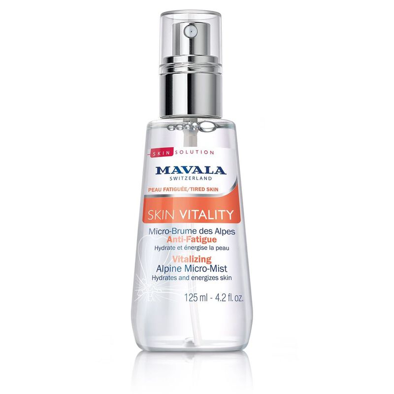 مافالا mavala swiss skin solution skin vitality alpine micromist 125ml