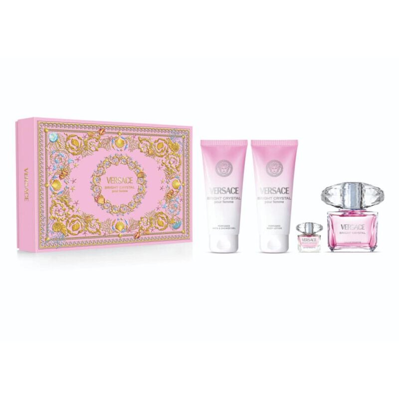 versace bright crystal set