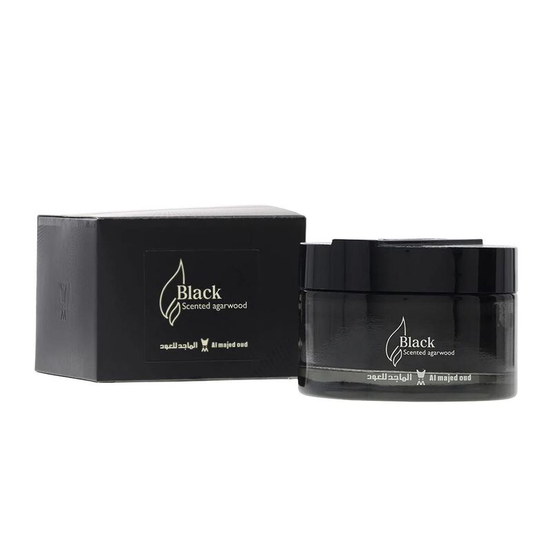 الماجد للعود مبسوس بلاك انسنس