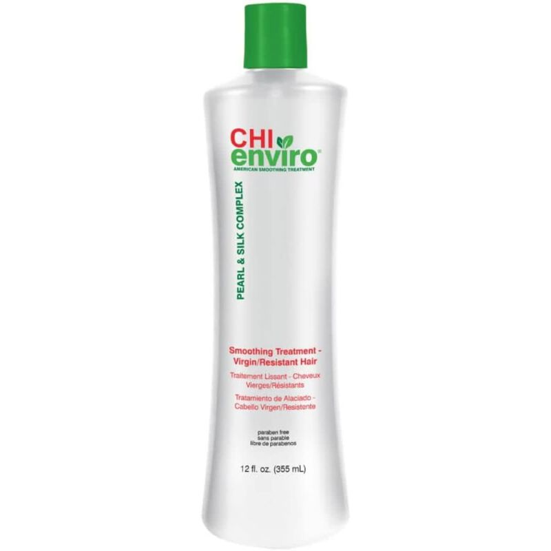 chi chi enviro american smoothing treatment virgin/ resistant hair / 355 ml 12 oz.