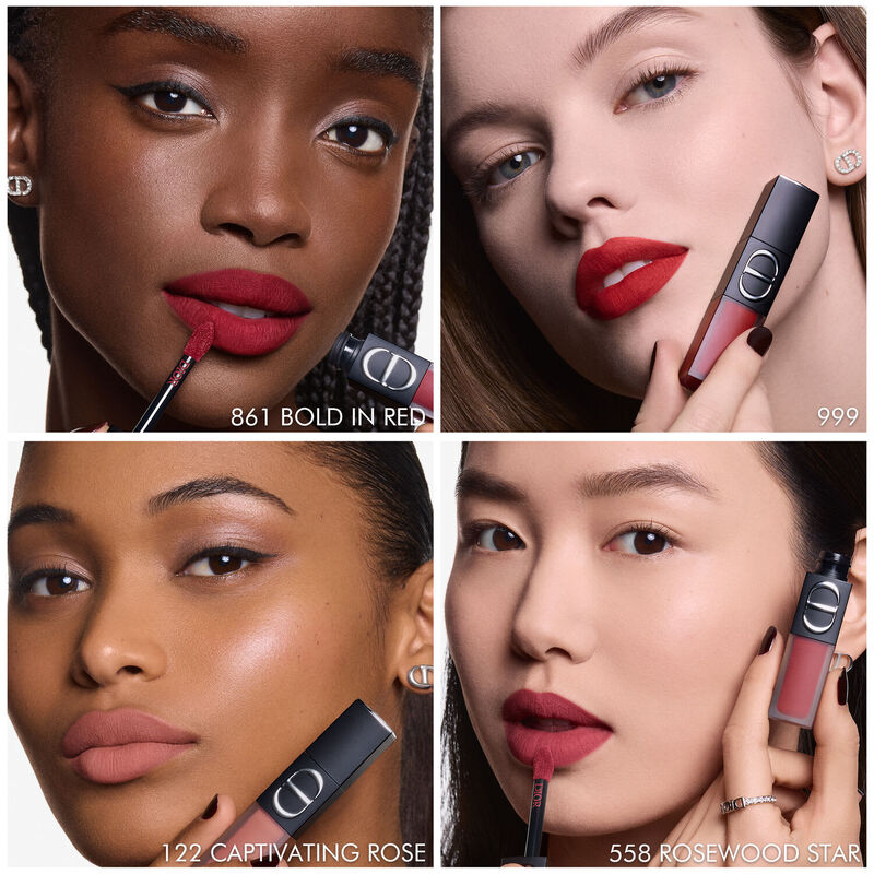 dior rouge on stage ink blur matte no transfer liquid lipstick blurring matte finish