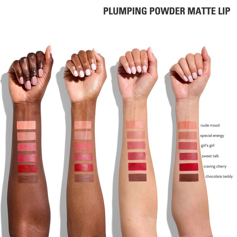kylie cosmetics plumping powder matte lip