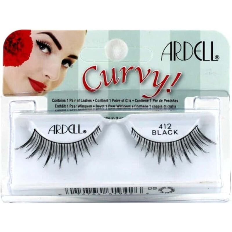 ardell curvy lashes 412 black