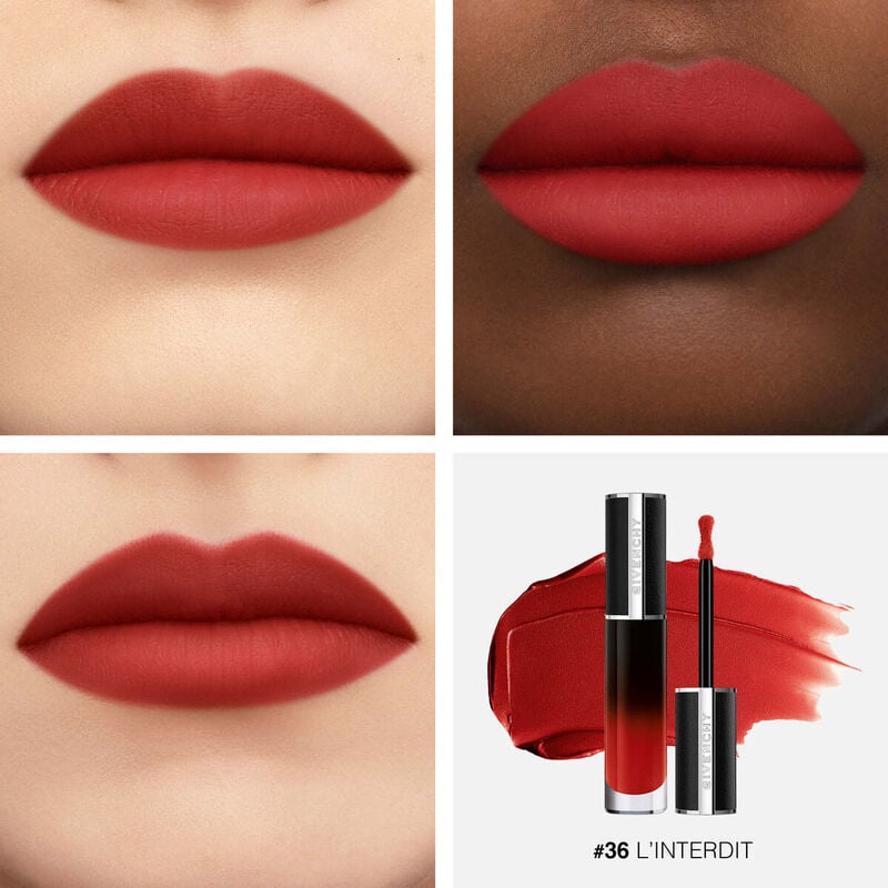 givenchy le rouge interdit cream velvet lipstick