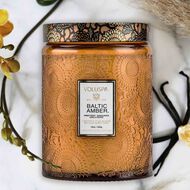 faces شمعة بالتك أمبر