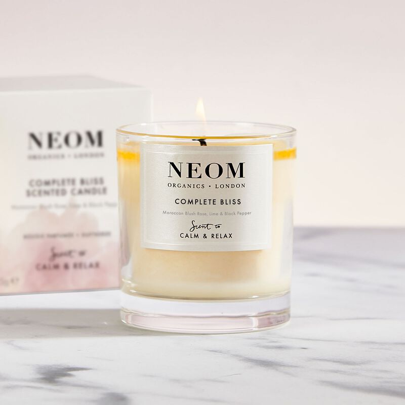 neom organics scented candle 1 wick complete bliss