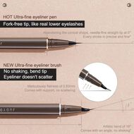 Hyper Sharp Eyeliner 02Deep Brown faces hyper sharp eyeliner 02deep brown