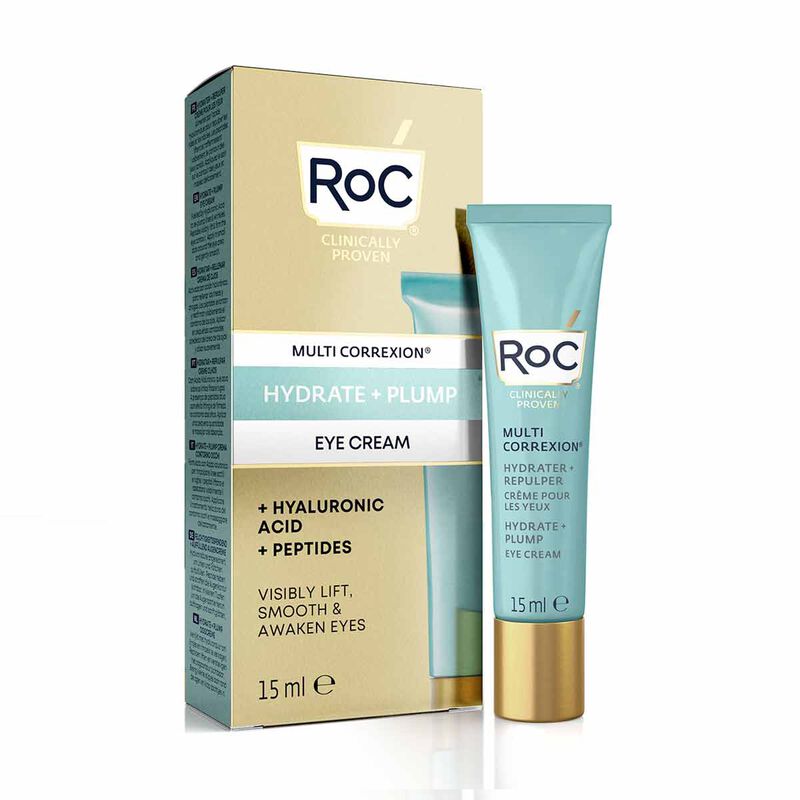 roc multi correxion hydrate plump eye gel cream 15ml