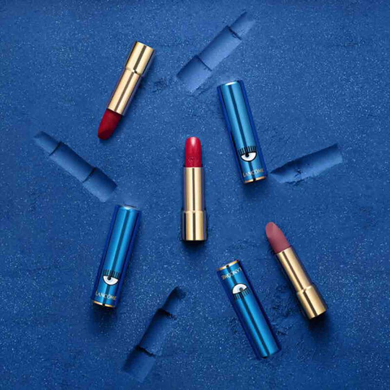 lancome l'absolu rouge drama matte by chiara ferragni