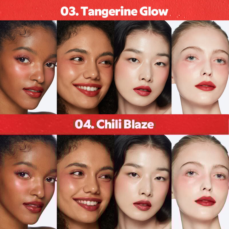 تيرتير ملون خدود وشفاه مود جلايدر