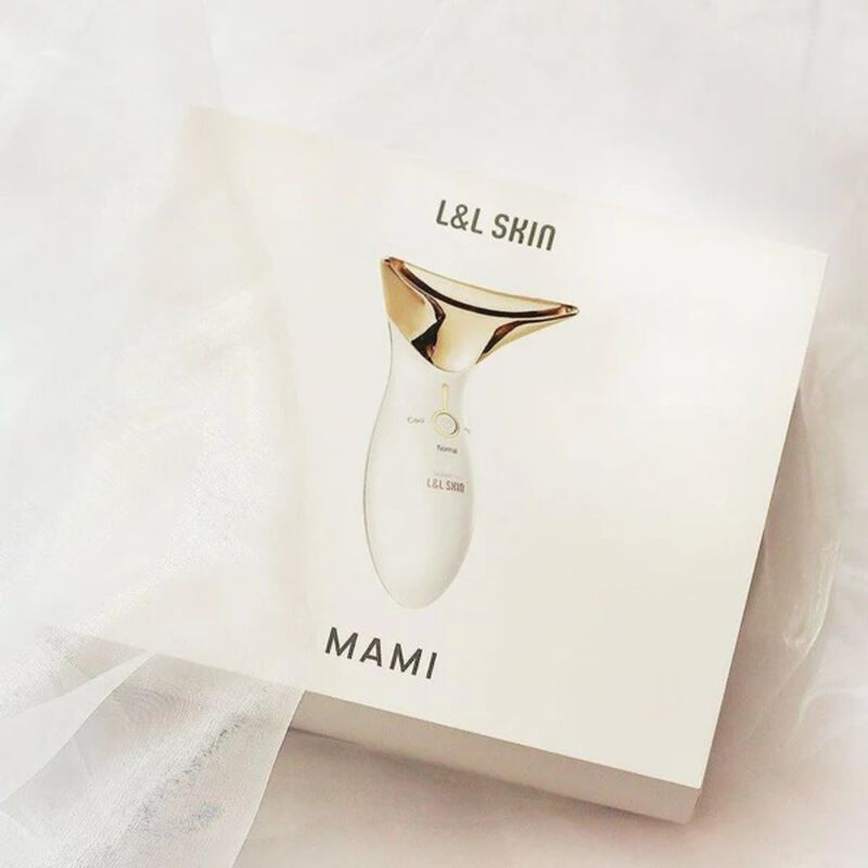 l&l skin mami hot cold face lifting device led therapy for face