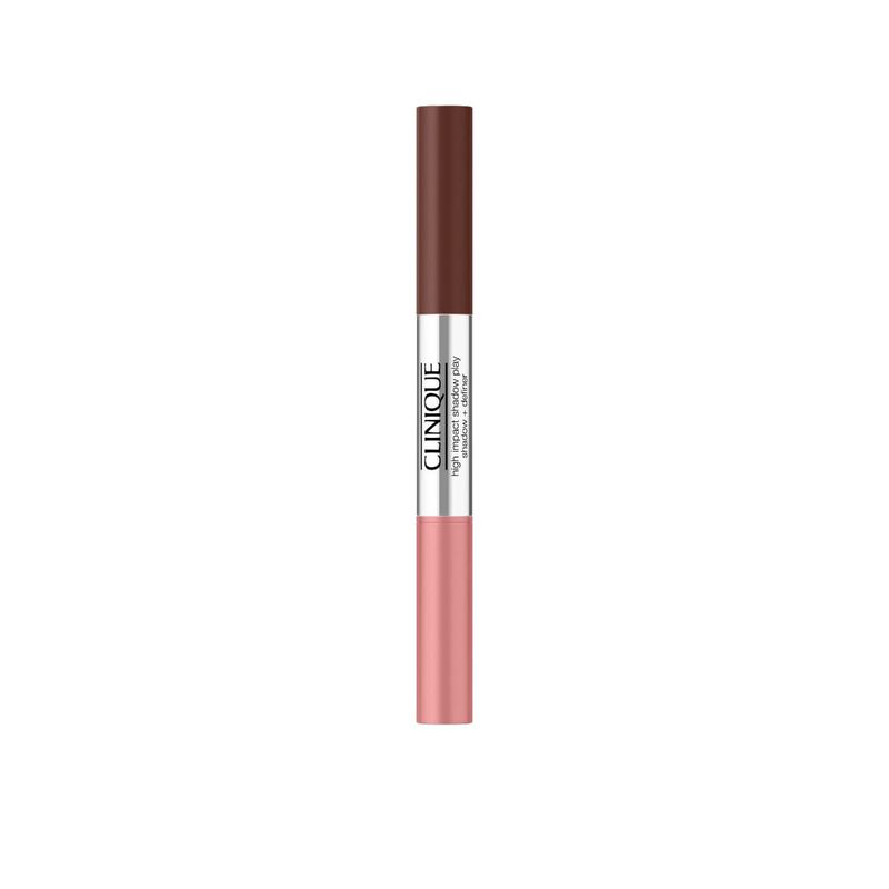 clinique high impact shadow play&trade; shadow  pink honey + black honey definer