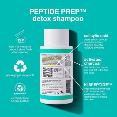 faces peptide prepp detox shampoo