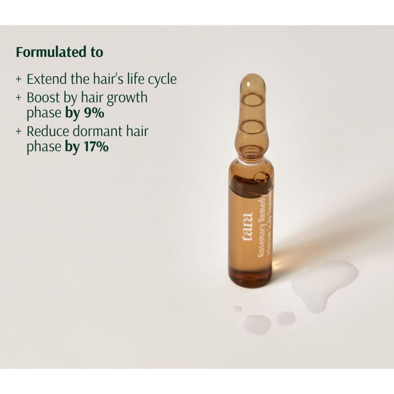 تارا علاج اكليل الجبل مكثف لفروه الرأس ضد تساقط الشعر