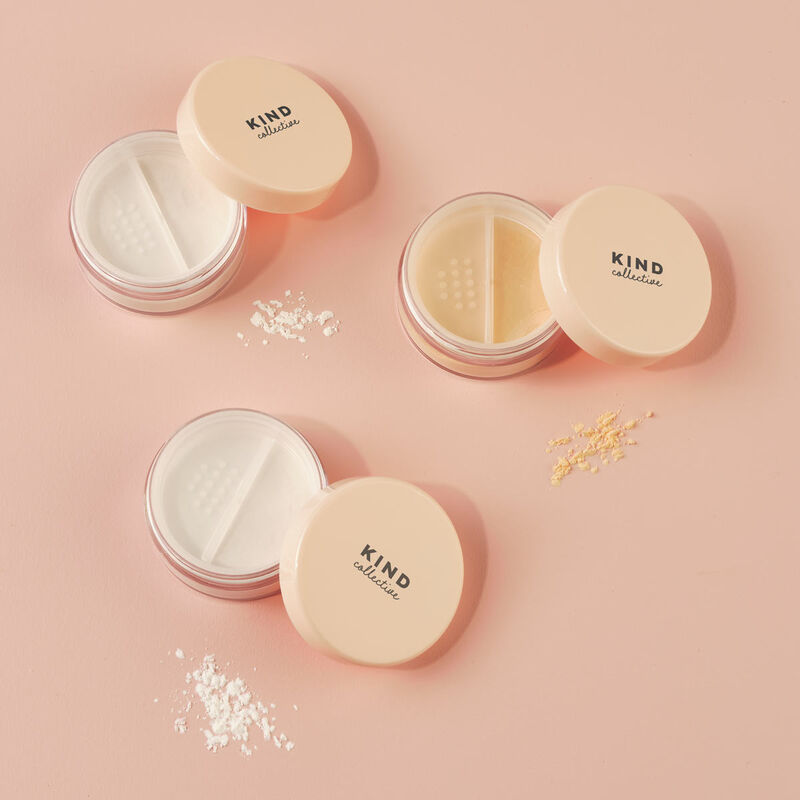 the kind collective transluscent finishing powder