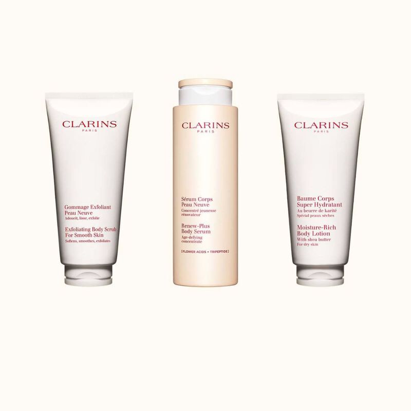 clarins renew body serum