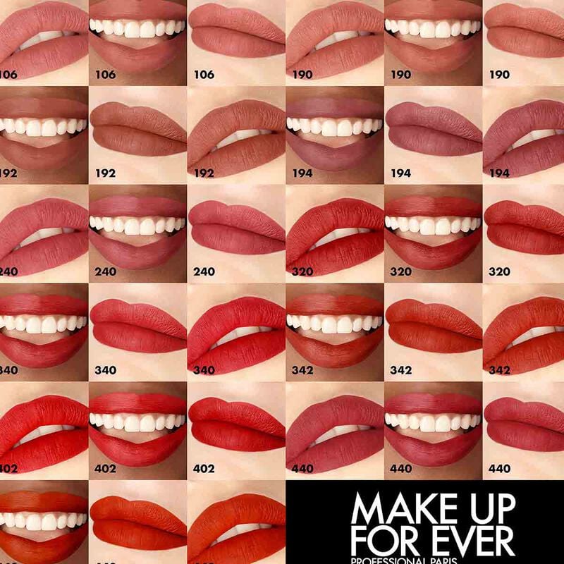 ميك اب فور ايفر أحمر الشفاه المطفي روج آررتست فور ايڤر مات
