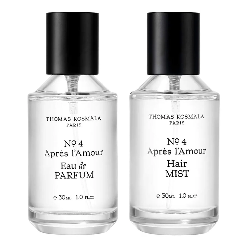 thomas kosmala apres l'amour travel kit pafum and hair mist