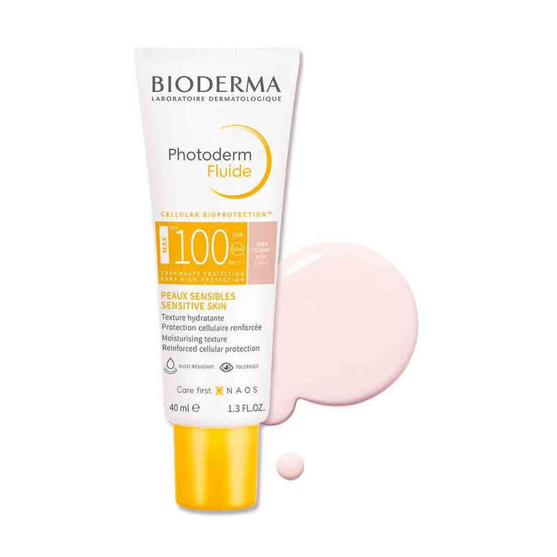bioderma photoderm fluide max spf100 invisible maximum sensory protection for sensitive skin 40ml