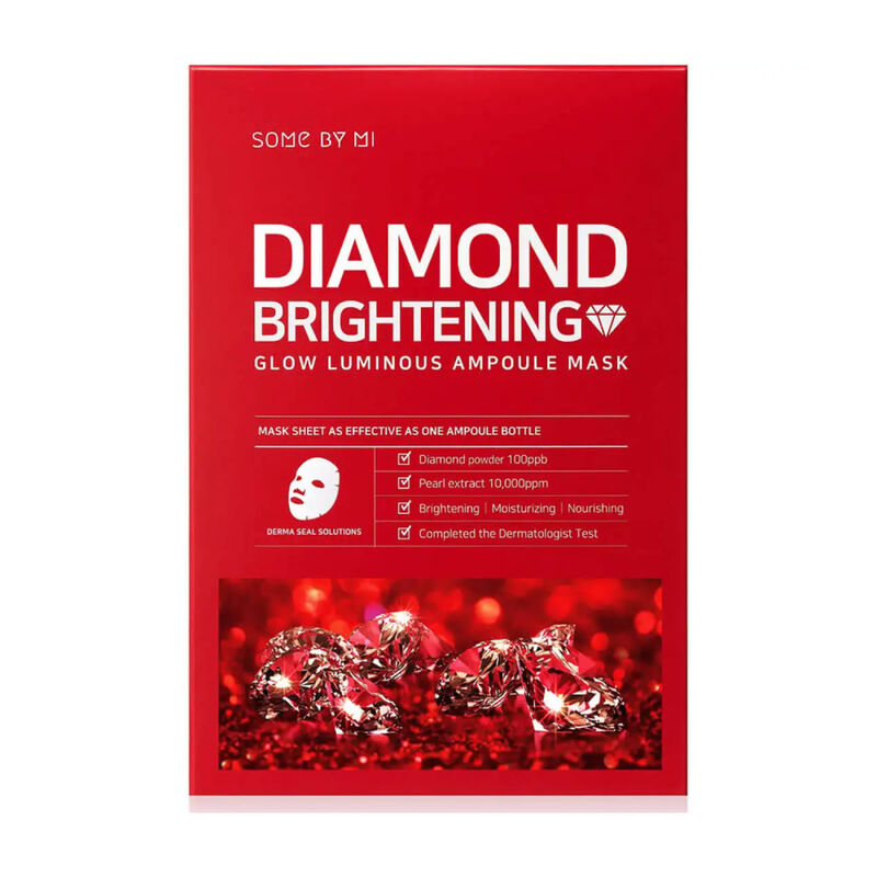 سوم باي مي قناع الألماس الأحمر لتفتيح البشرة 10 أقنعة