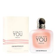 Emporio Armani in love with you freeze Eau de Parfum faces emporio armani in love with you freeze eau de parfum