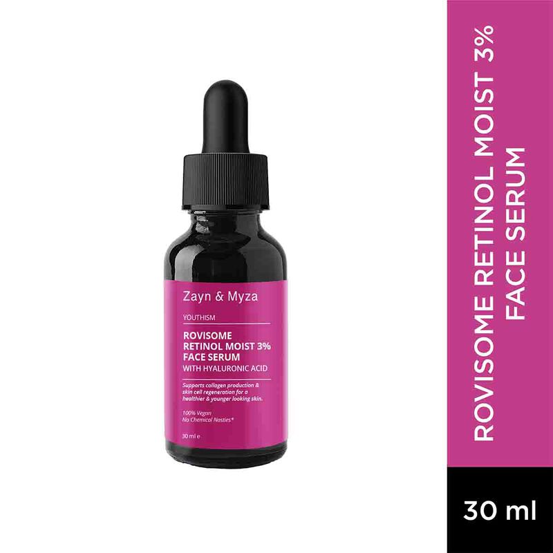 zayn and mayza rovisome retinol moist 3% face serum