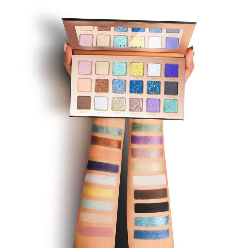 viseart eyeshadow palette fashion addict