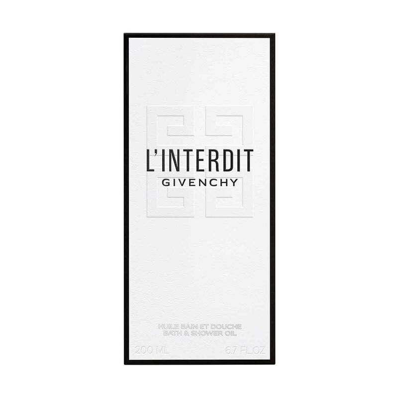 givenchy l'interdit shower oil 200ml